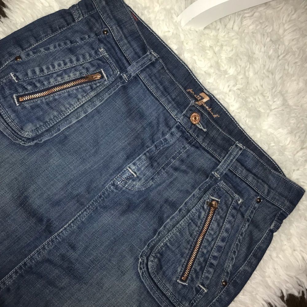 7 for all mankind randee jean skirt - Picture 7 of 9